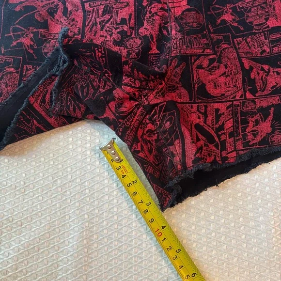 Marvel Her Universe Red Short Overalls - Picture 9 of 10